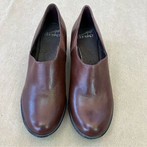 Dansko Baylee Pump Clog Heel Brown 37
